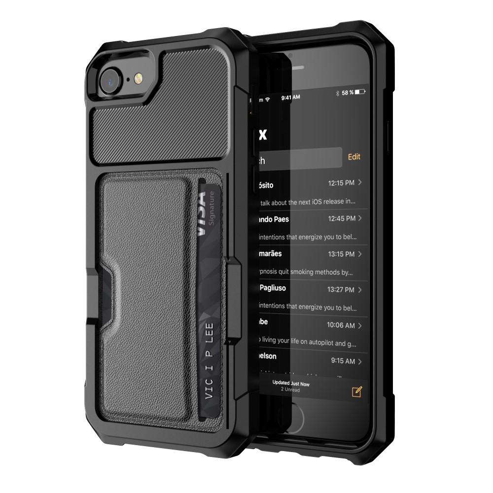 Tough Card Case iPhone 8 svart