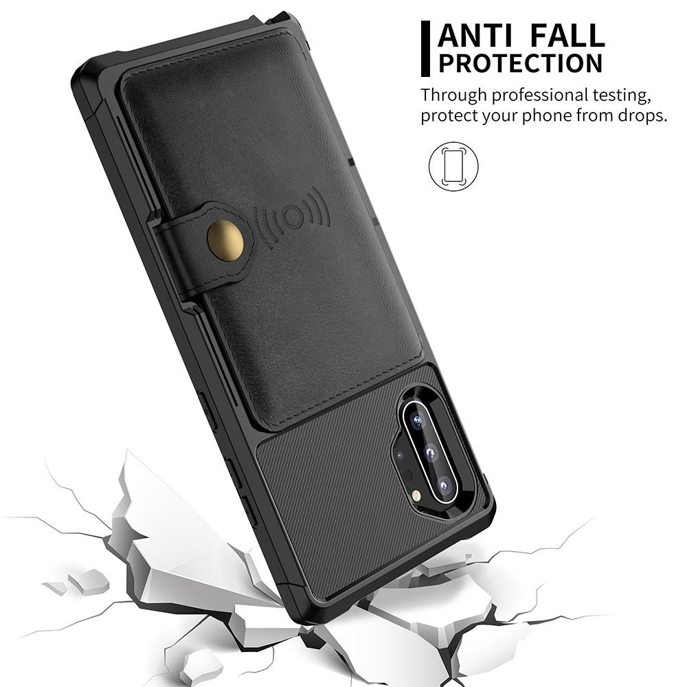 Tough Multi-slot Case Samsung Galaxy Note 10 Plus Svart