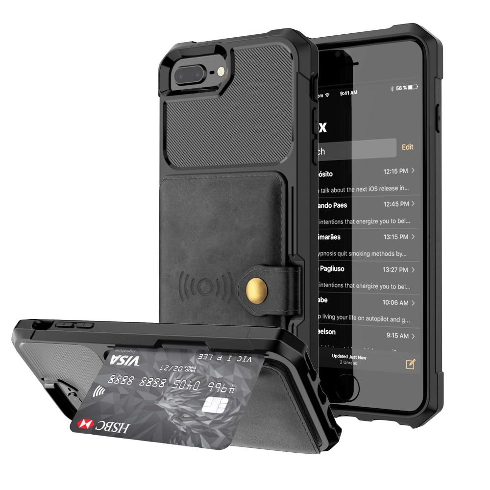 Tough Multi-slot Case iPhone 6/6S/7/8 Plus svart