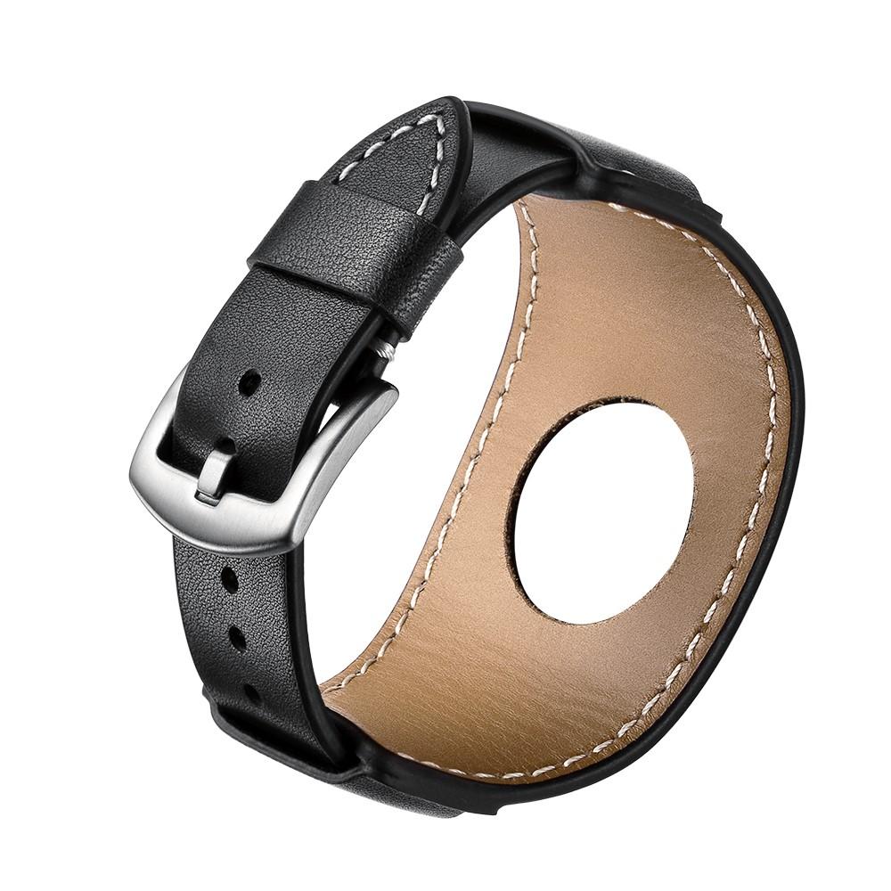 Brett Läderarmband Apple Watch 45mm Series 9 svart