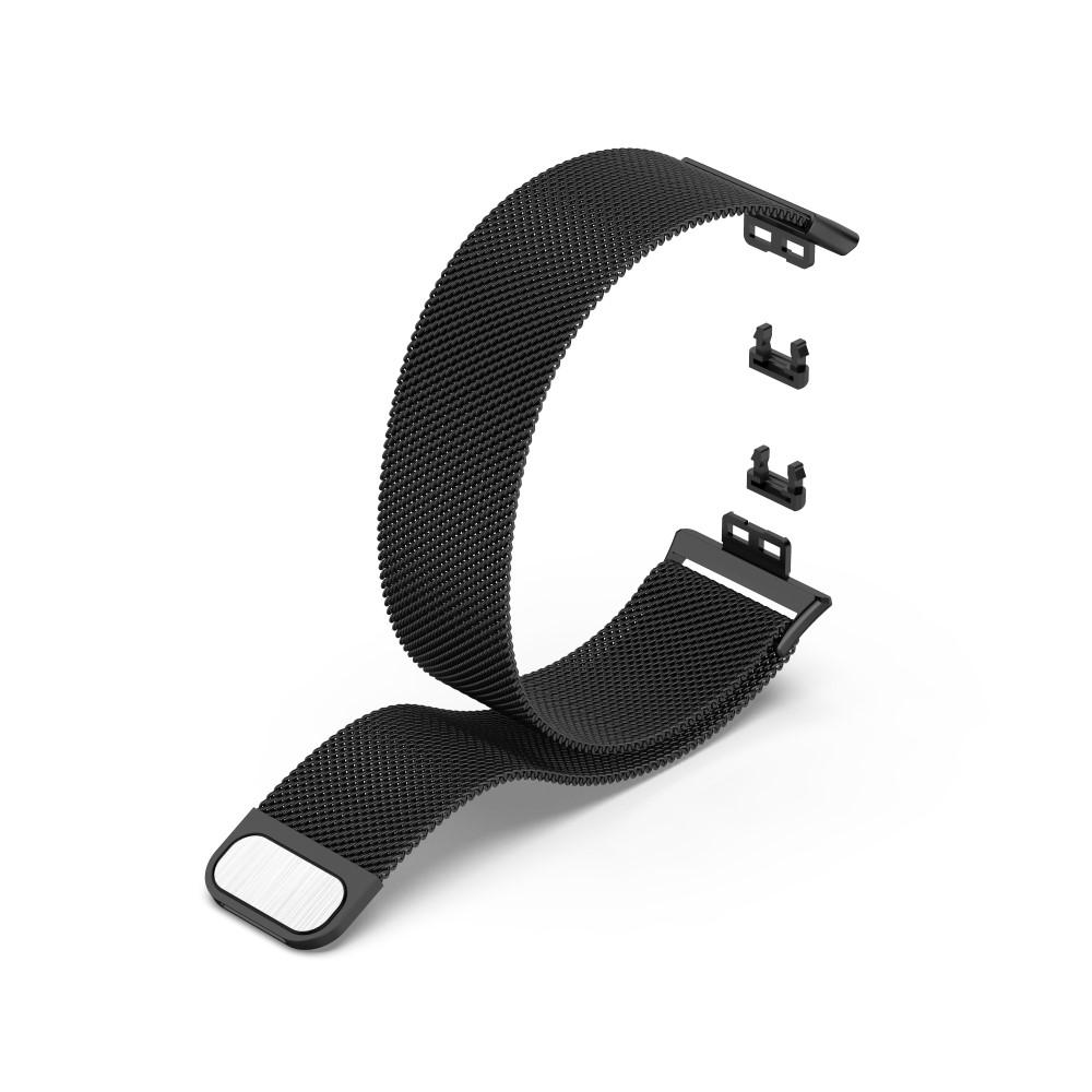 Armband Milanese Huawei Watch Fit Svart