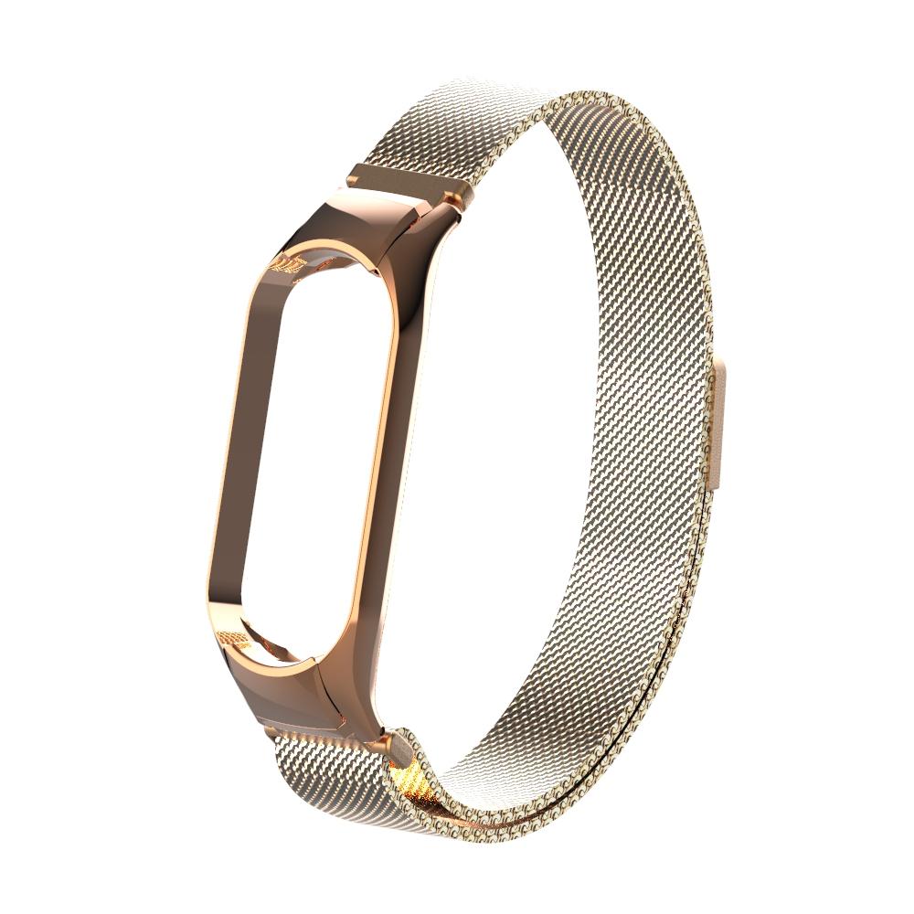 Armband Milanese Xiaomi Mi Band 5/6 roséguld