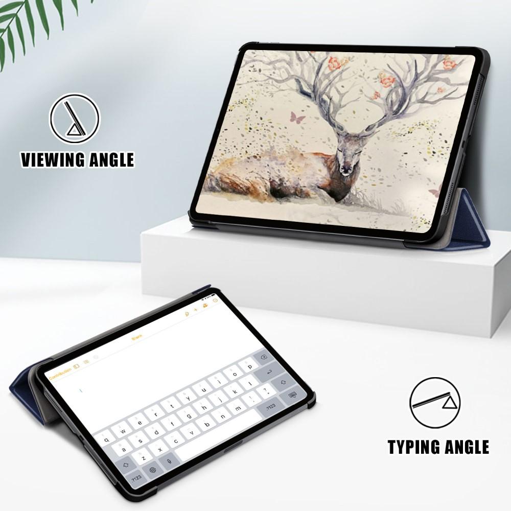 Fodral Tri-fold iPad Air 10.9 4th Gen (2020) blå