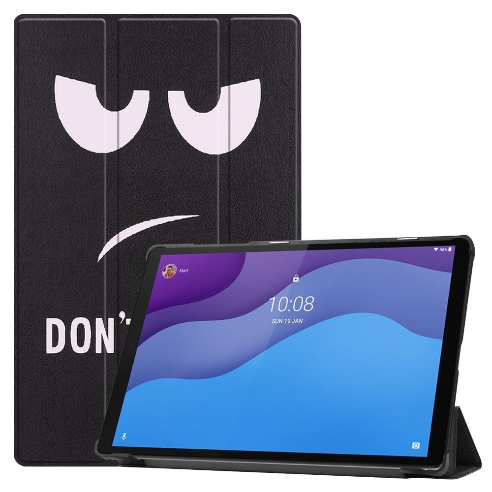 Fodral Tri-fold Lenovo Tab M10 HD (2nd Gen) - Don't Touch Me