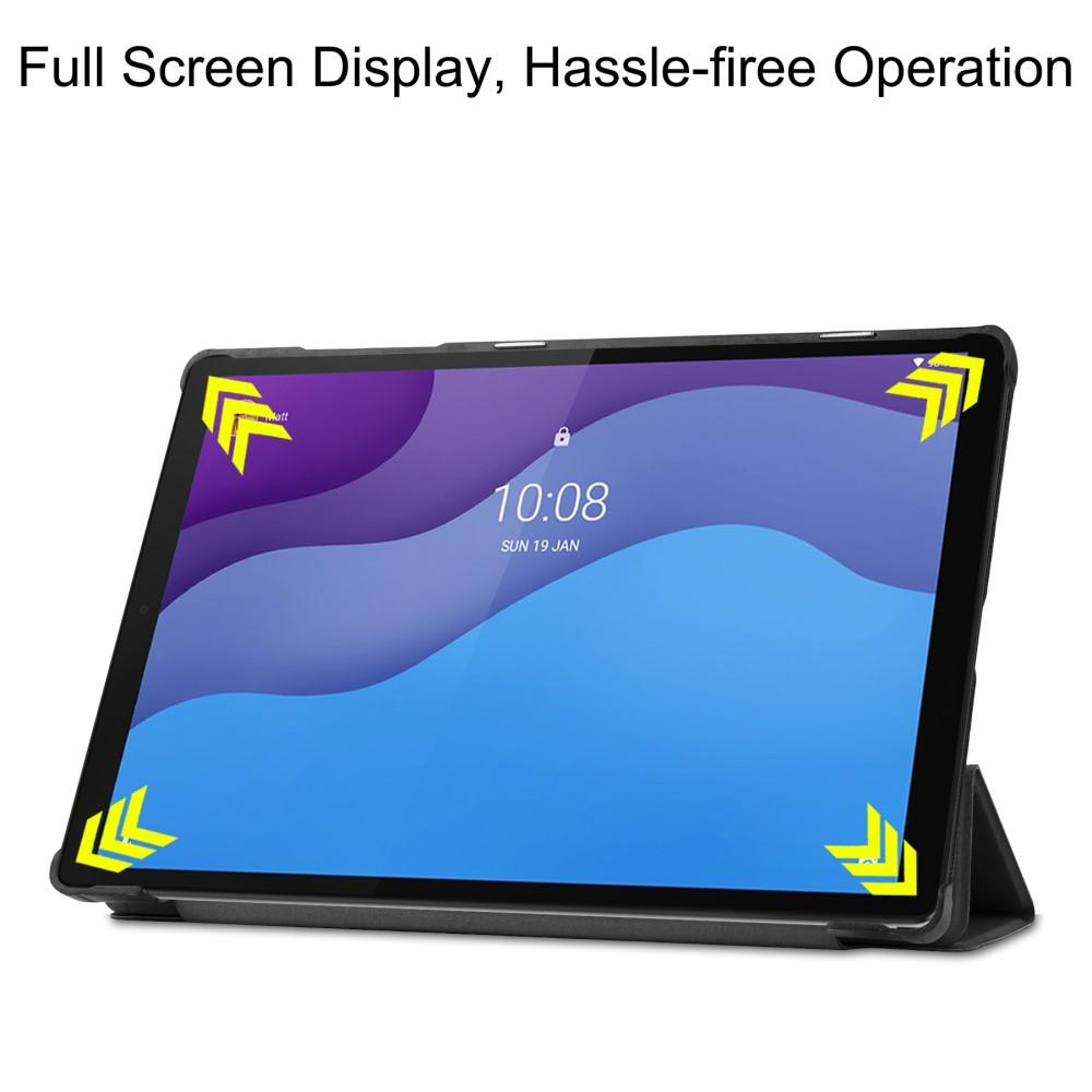 Fodral Tri-fold Lenovo Tab M10 HD (2nd Gen) svart