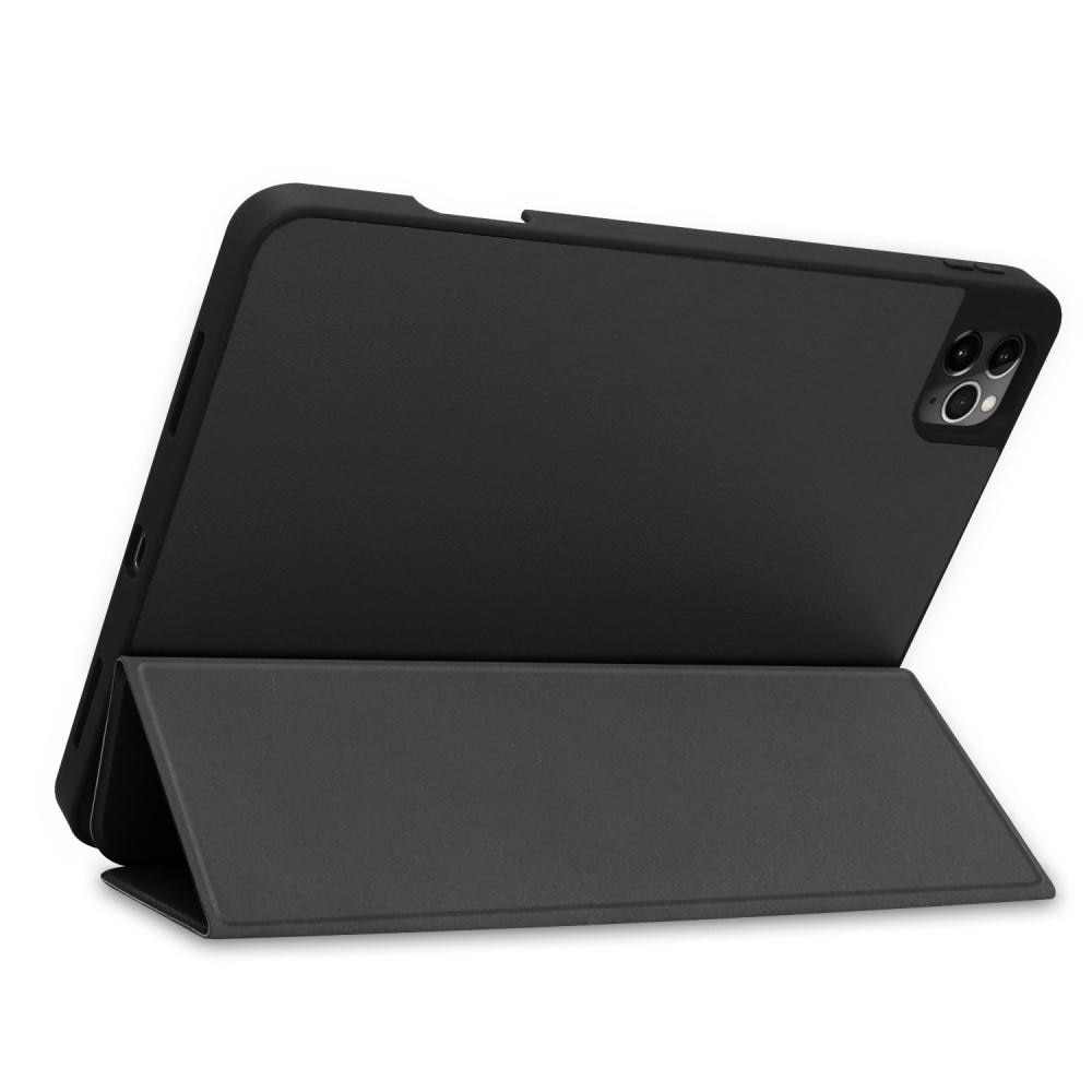 Fodral Tri-fold med Pencil-hållare iPad Pro 12.9 4th Gen (2020) svart