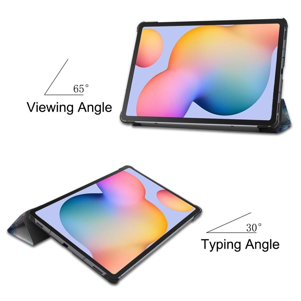 Fodral Tri-fold Samsung Galaxy Tab S6 Lite 10.4 - Rymd