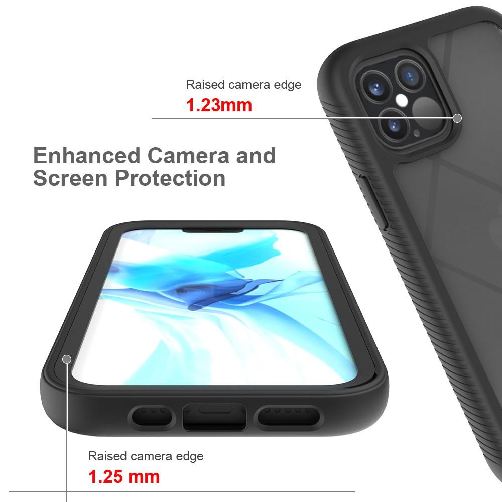 Full Cover Skal iPhone 12/iPhone 12 Pro Svart
