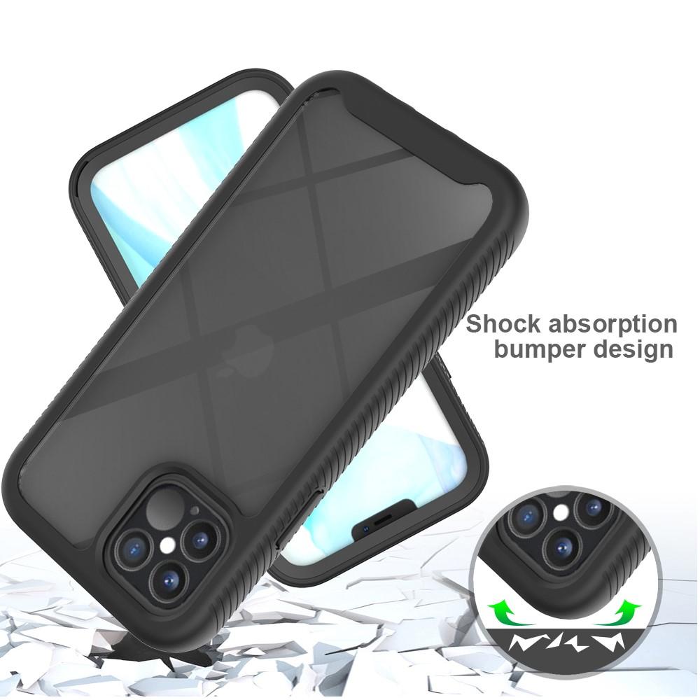 Full Cover Skal iPhone 12/iPhone 12 Pro Svart