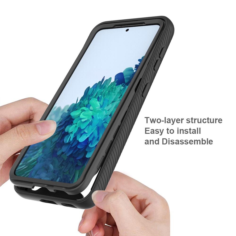Full Cover Skal Samsung Galaxy S21 Svart
