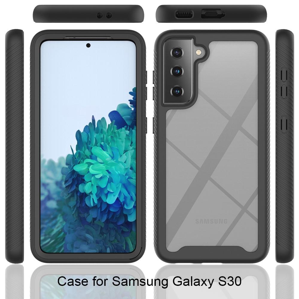 Full Cover Skal Samsung Galaxy S21 svart