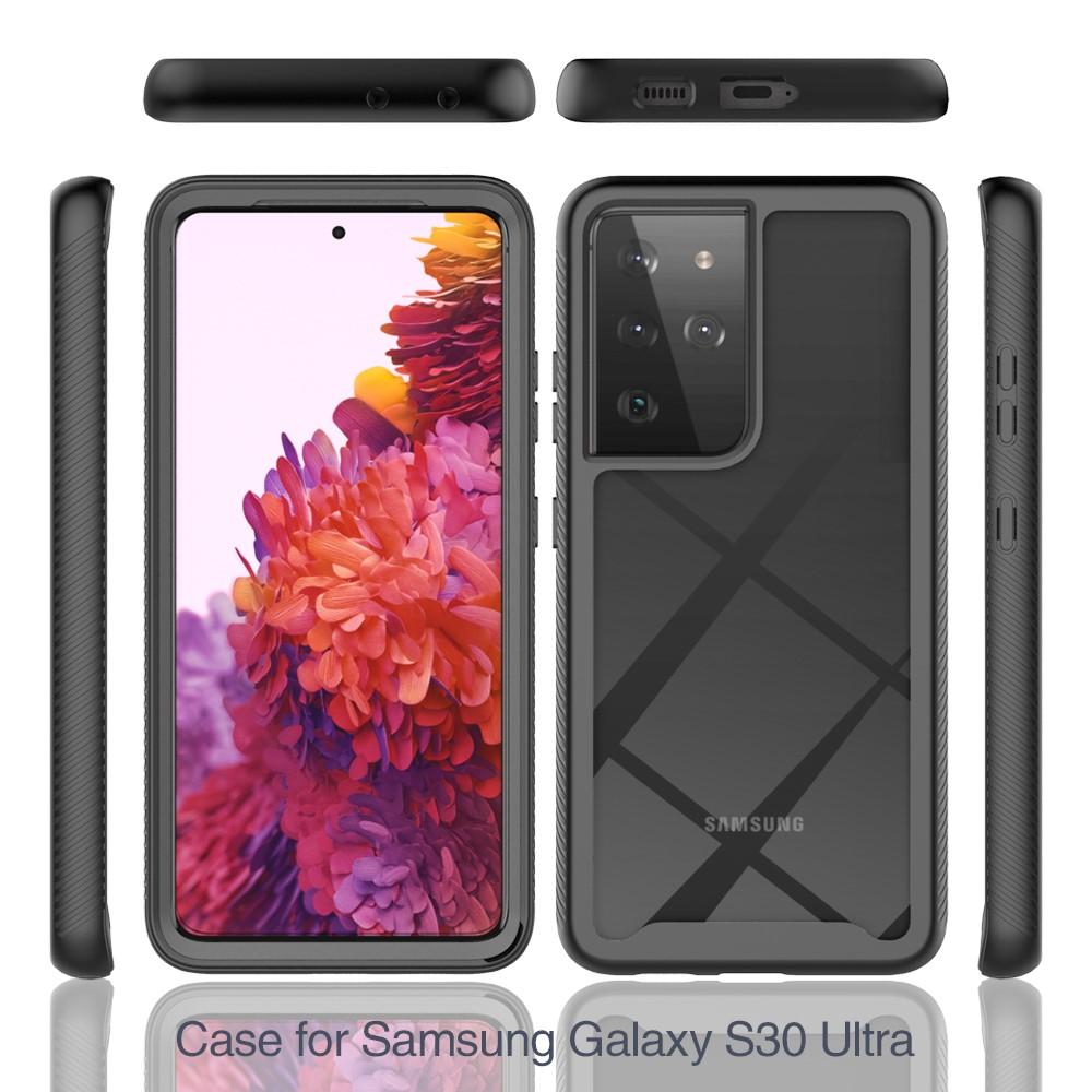 Full Cover Skal Samsung Galaxy S21 Ultra Svart