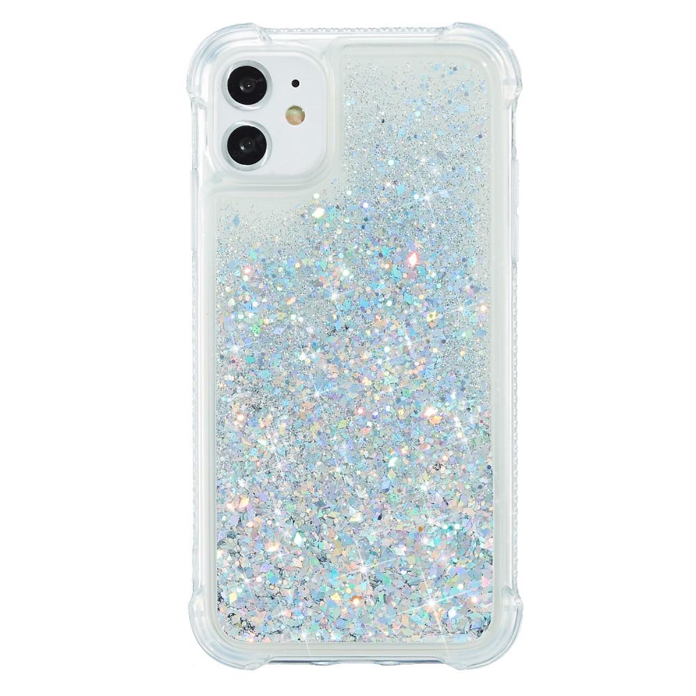 Glitter Powder TPU Case iPhone 12/12 Pro silver