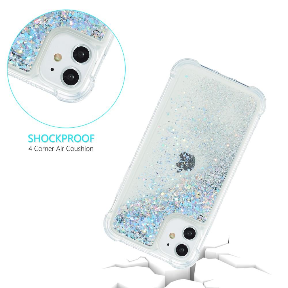 Glitter Powder TPU Case iPhone 12/12 Pro silver