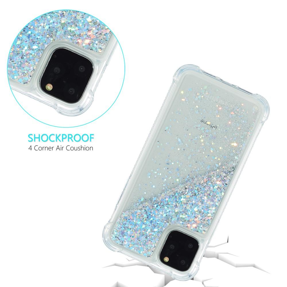 Glitter Powder TPU Case iPhone 12 Mini silver