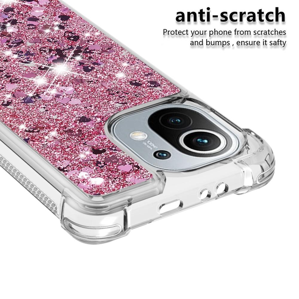 Glitter Powder TPU Case Xiaomi Mi 11 rosa
