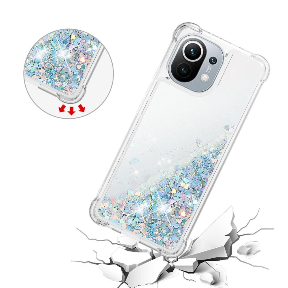Glitter Powder TPU Case Xiaomi Mi 11 silver