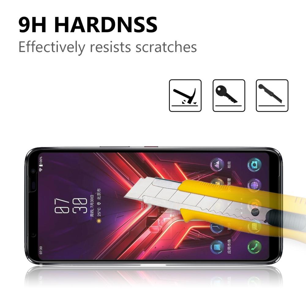 Heltäckande Härdat Glas Skärmskydd Asus ROG Phone 5