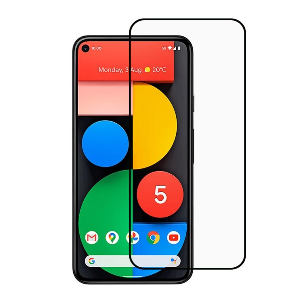 Heltäckande Härdat Glas Skärmskydd Google Pixel 5a