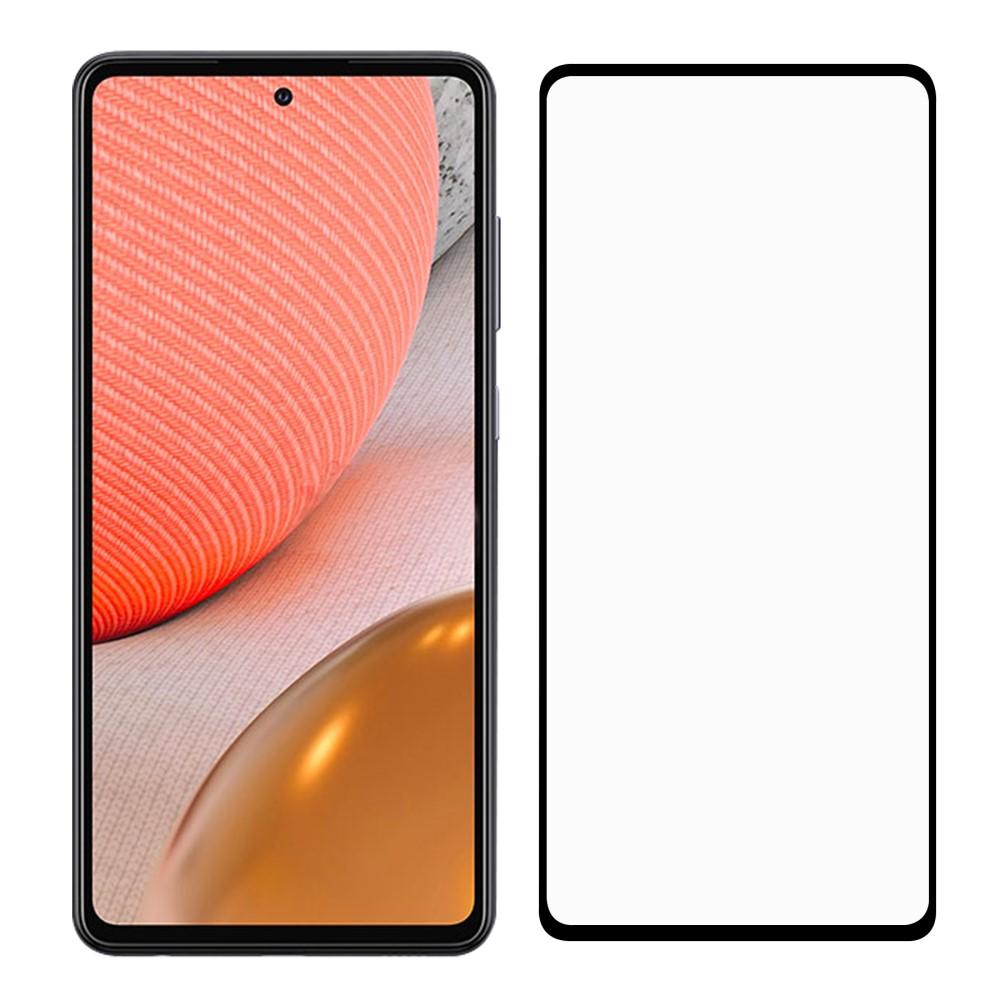 Heltäckande Härdat Glas Skärmskydd Samsung Galaxy A72 5G