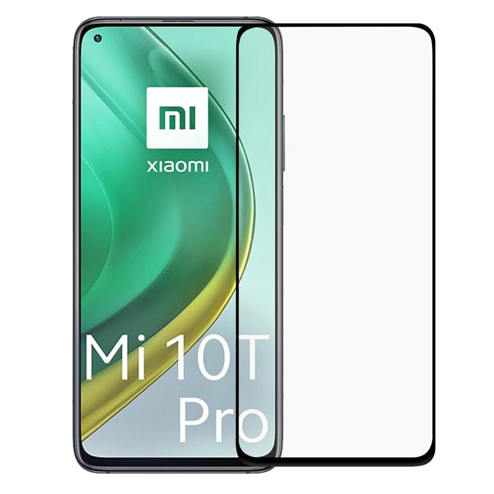 Heltäckande Härdat Glas Skärmskydd Xiaomi Mi 10T/10T Pro svart