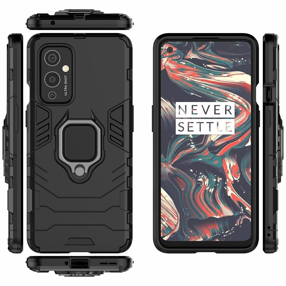 Hybridskal Tech Ring OnePlus 9 svart