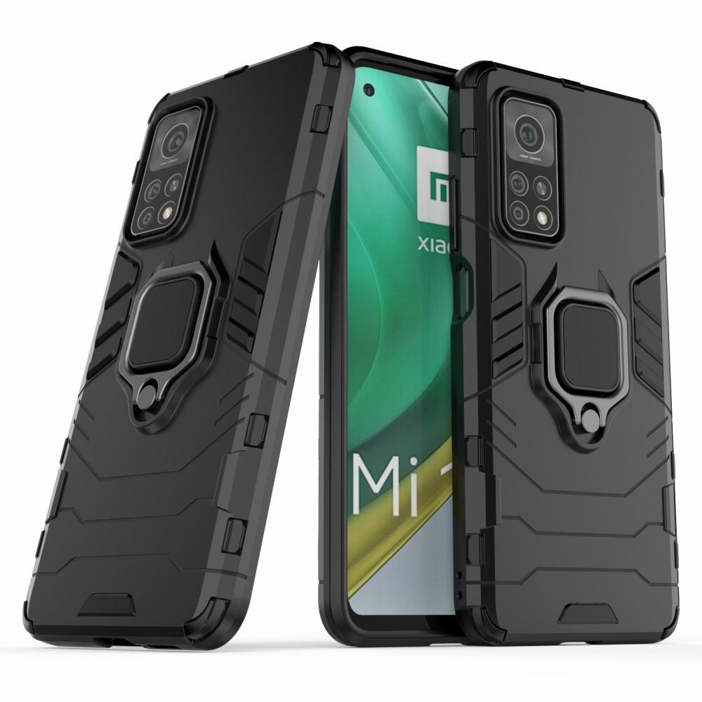 Hybridskal Tech Ring Xiaomi Mi 10T/10T Pro svart