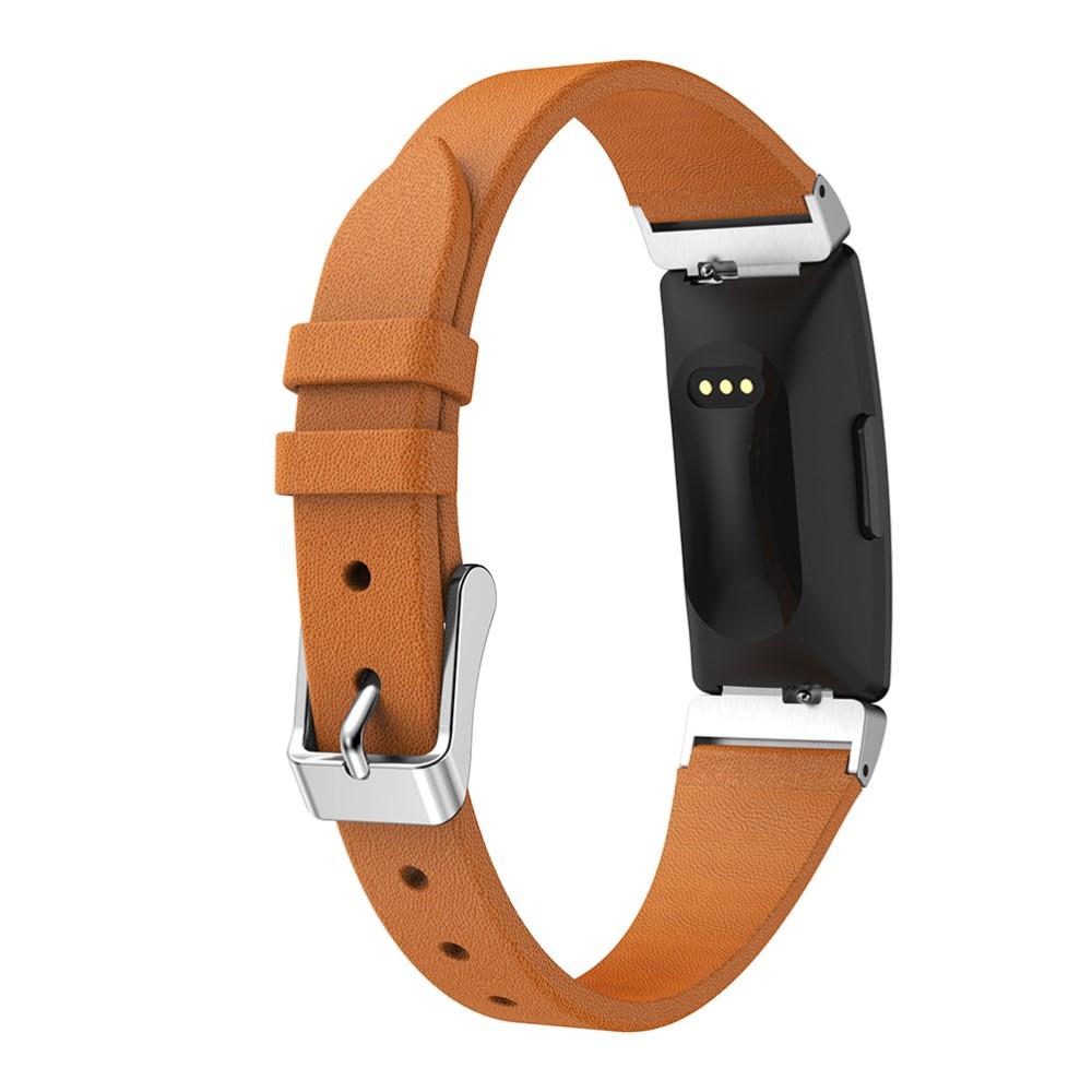 Läderarmband Fitbit Inspire/Inspire HR/Inspire 2 brun