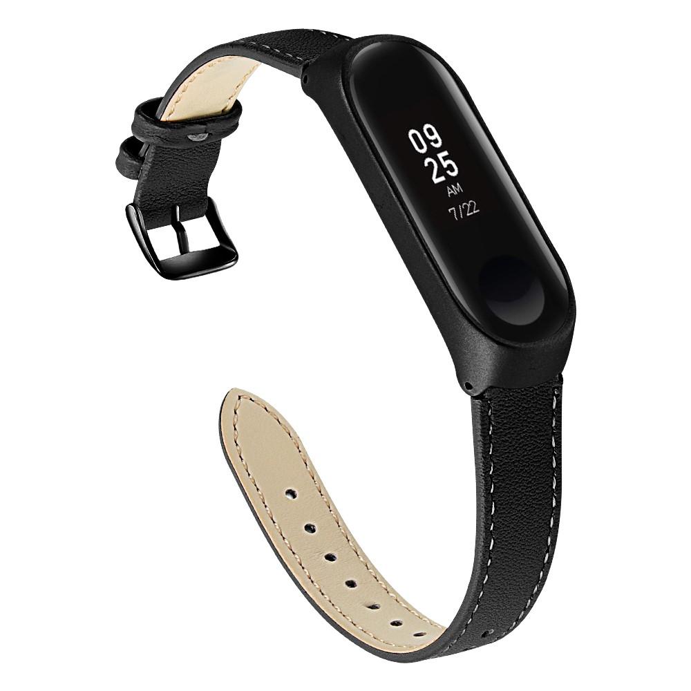 Läderarmband   Svart