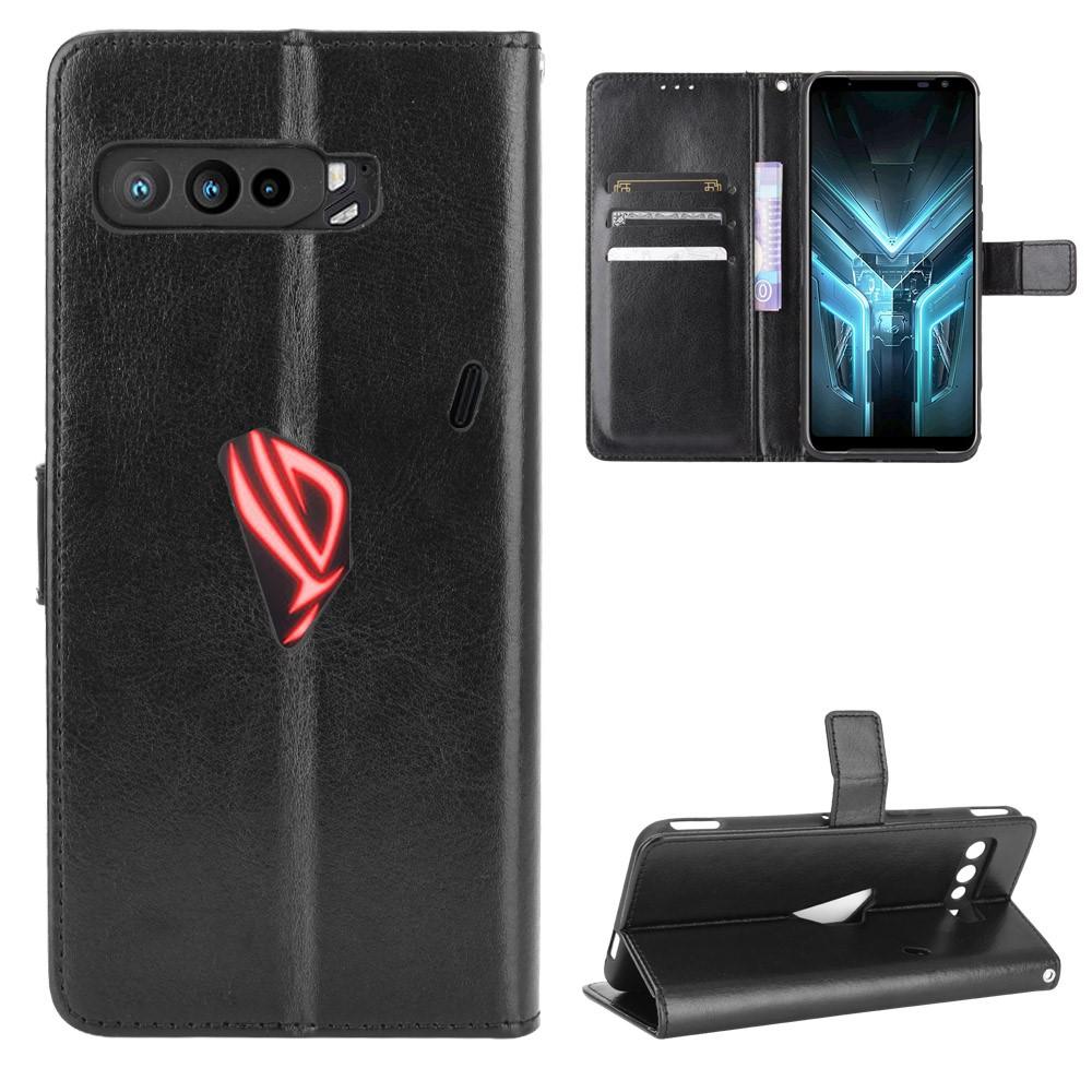 Läderplånbok Asus ROG Phone 3 svart