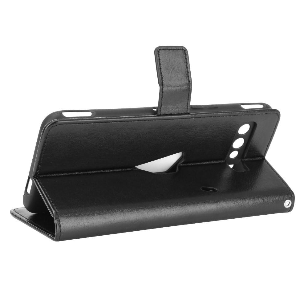 Läderplånbok Asus ROG Phone 3 svart