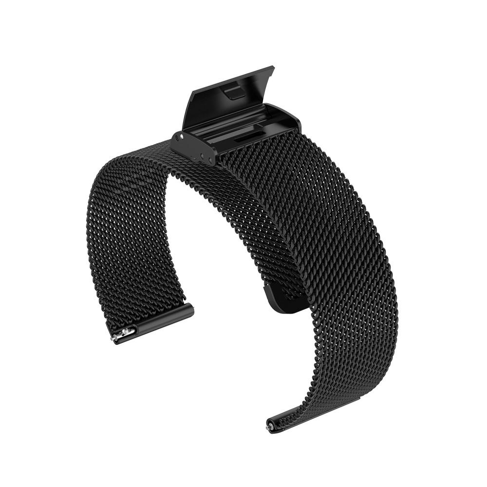 Mesh Bracelet Garmin Vivoactive 4s/Venu 2s Black