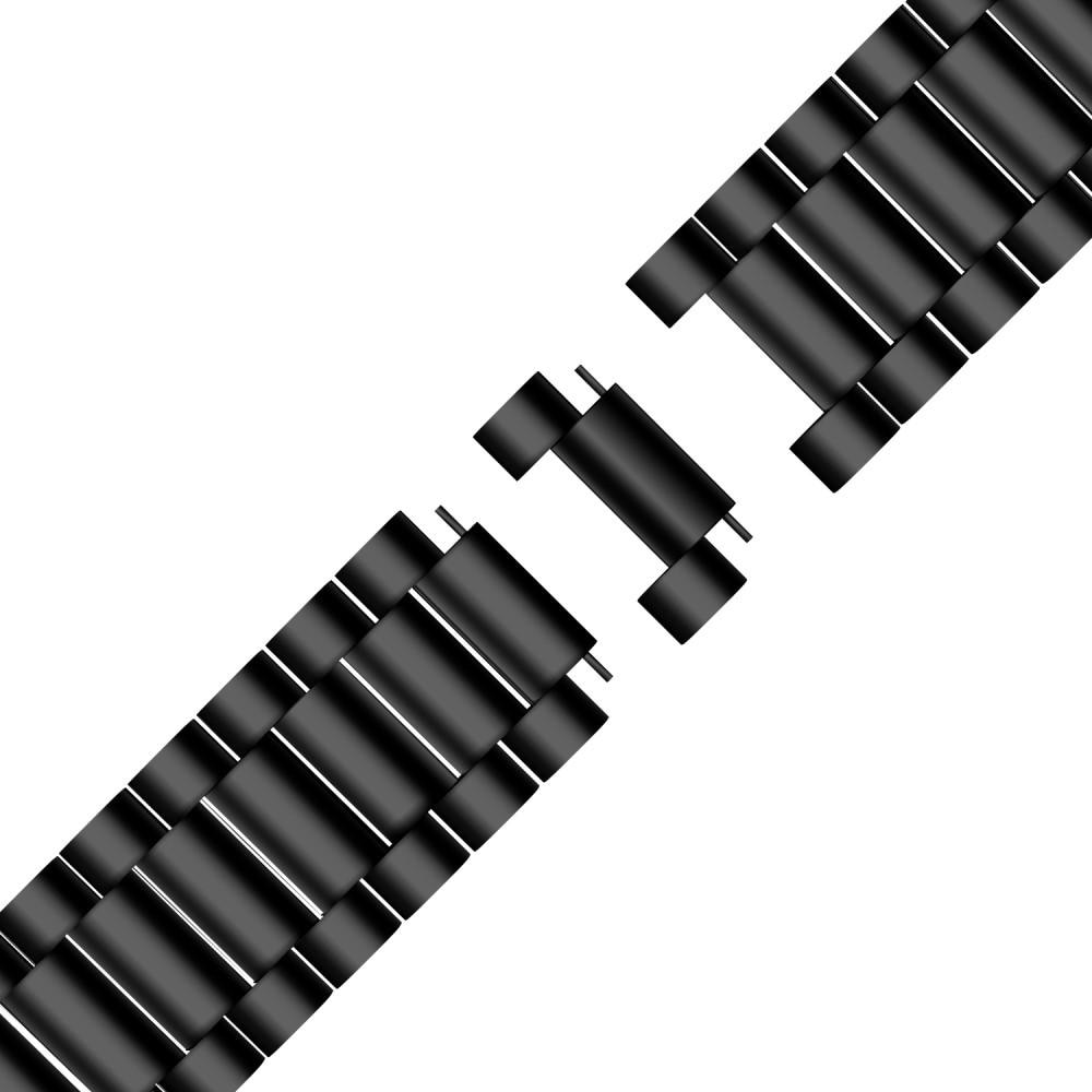 Metallarmband Fitbit Versa 3/Sense svart