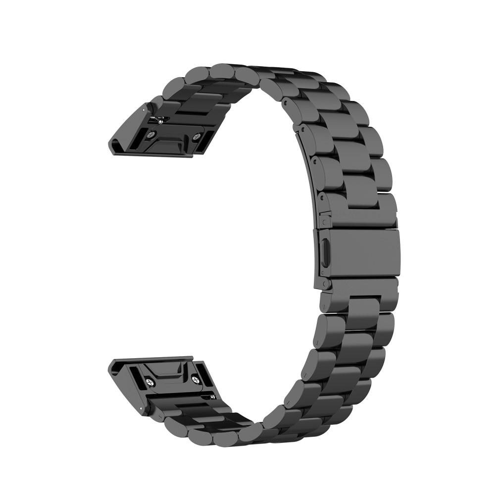 Metallarmband Garmin Fenix 7X svart