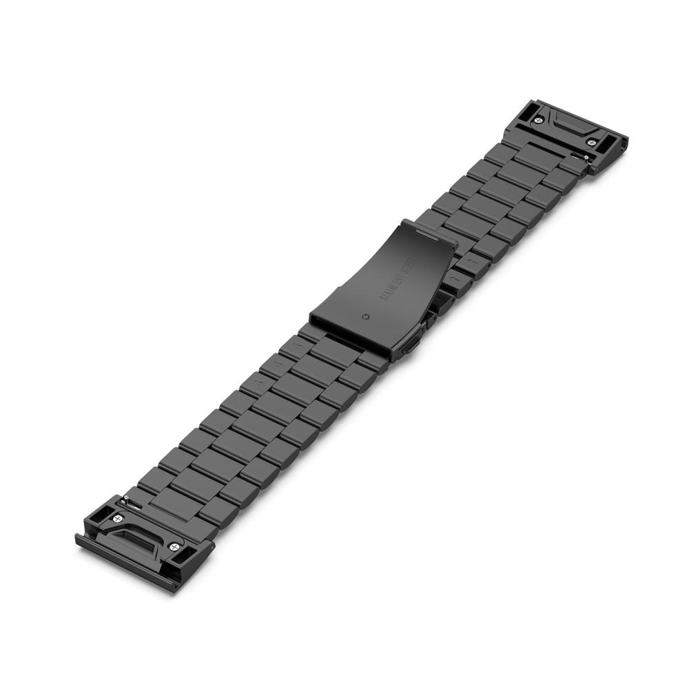 Metallarmband Garmin Fenix 5X/5X Plus svart