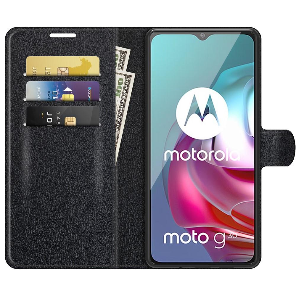 Mobilfodral Motorola Moto G30/Moto G10/Moto G20 Svart
