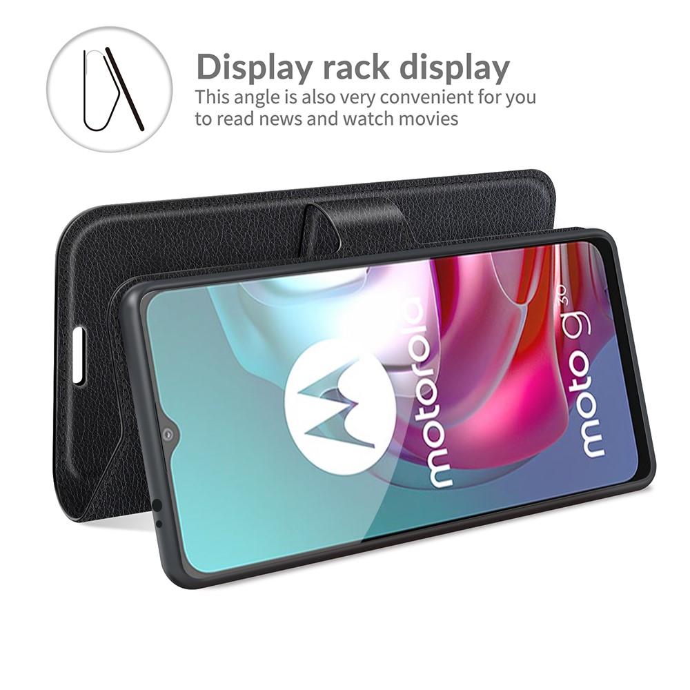 Mobilfodral Motorola Moto G30/Moto G10/Moto G20 Svart