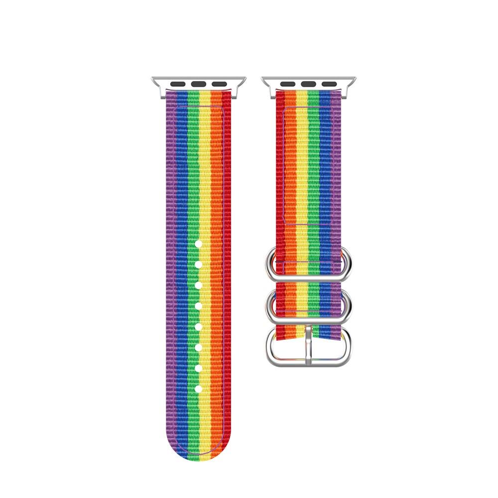 Natoarmband Apple Watch 41mm Series 8 Rainbow