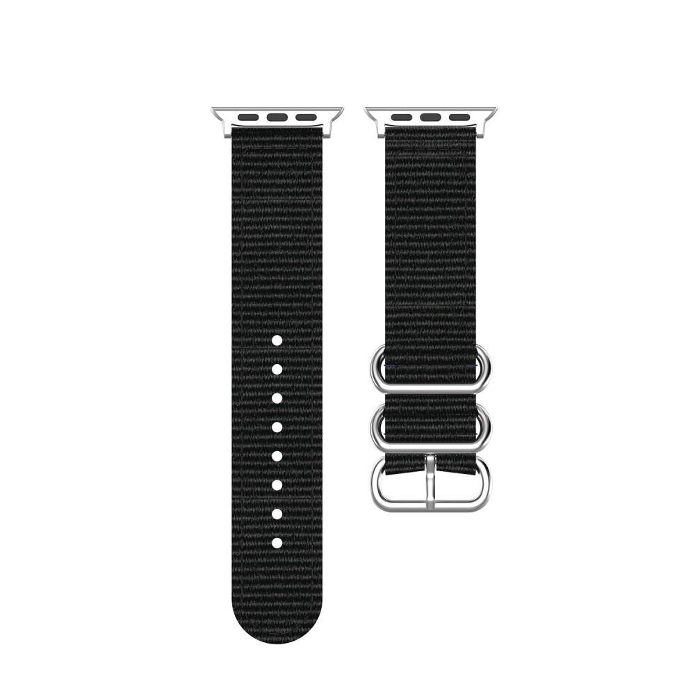 Natoarmband Apple Watch 38mm svart