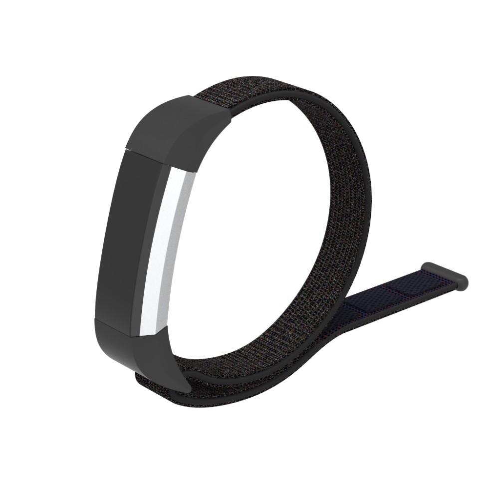 Nylonarmband Fitbit Alta/Alta HR svart