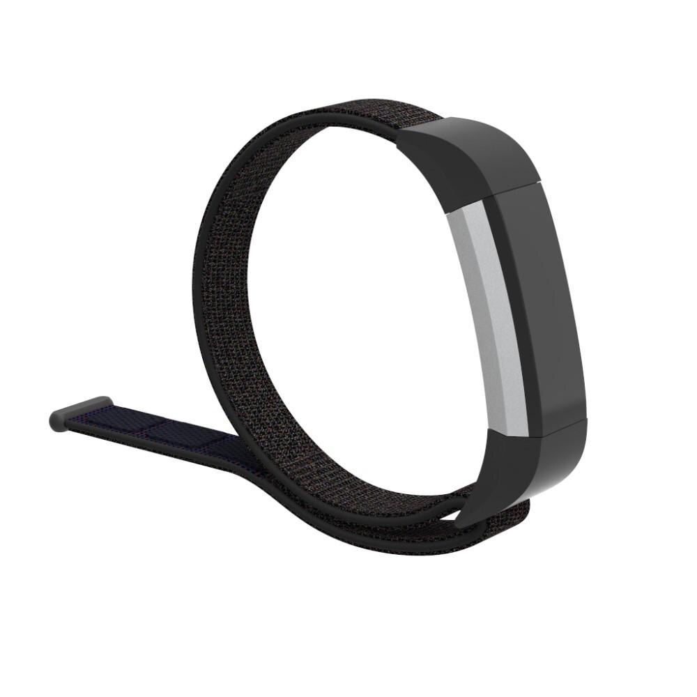 Nylonarmband Fitbit Alta/Alta HR Svart