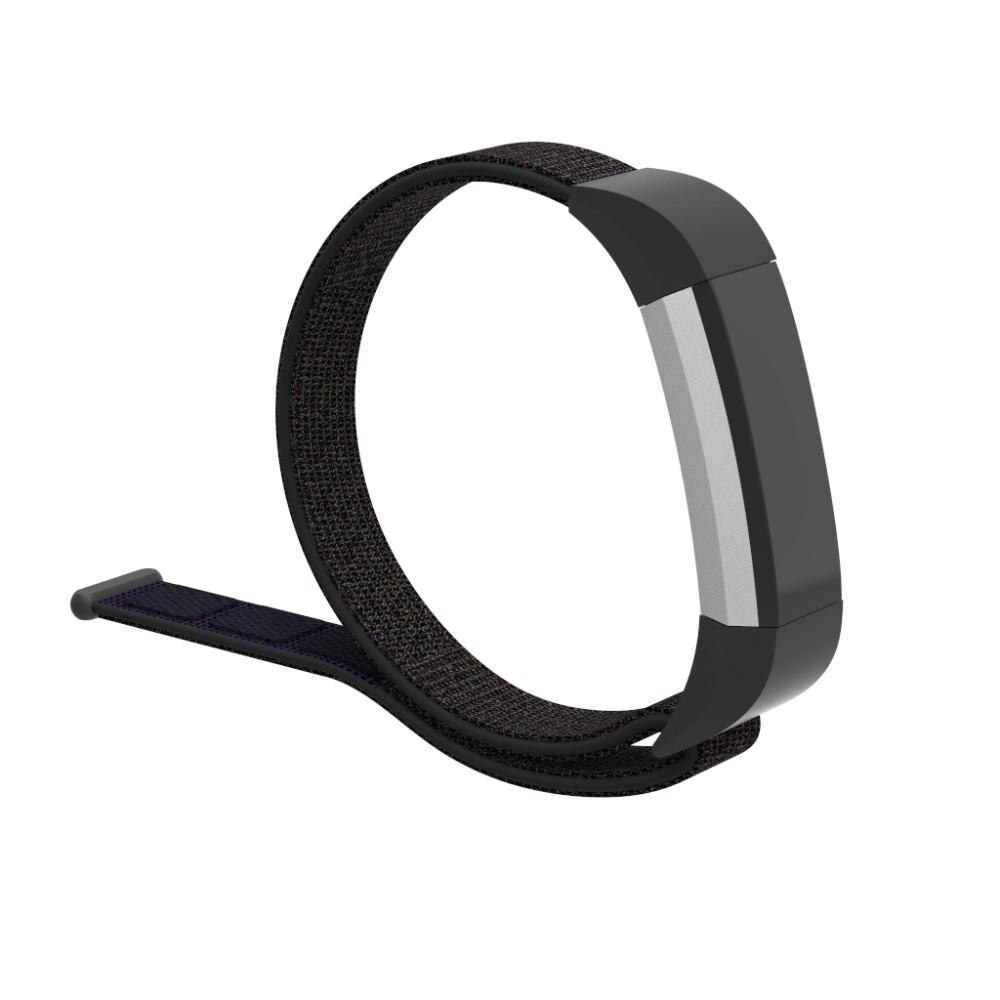 Nylonarmband Fitbit Alta/Alta HR svart