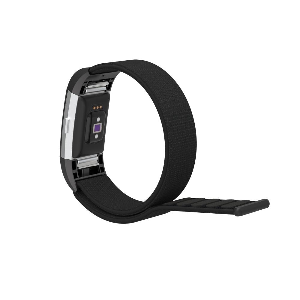 Nylonarmband Fitbit Charge 2 Svart