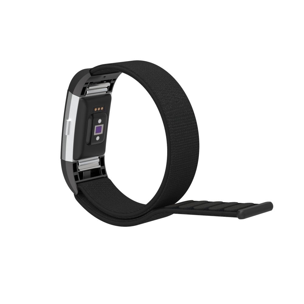 Nylonarmband Fitbit Charge 2 svart