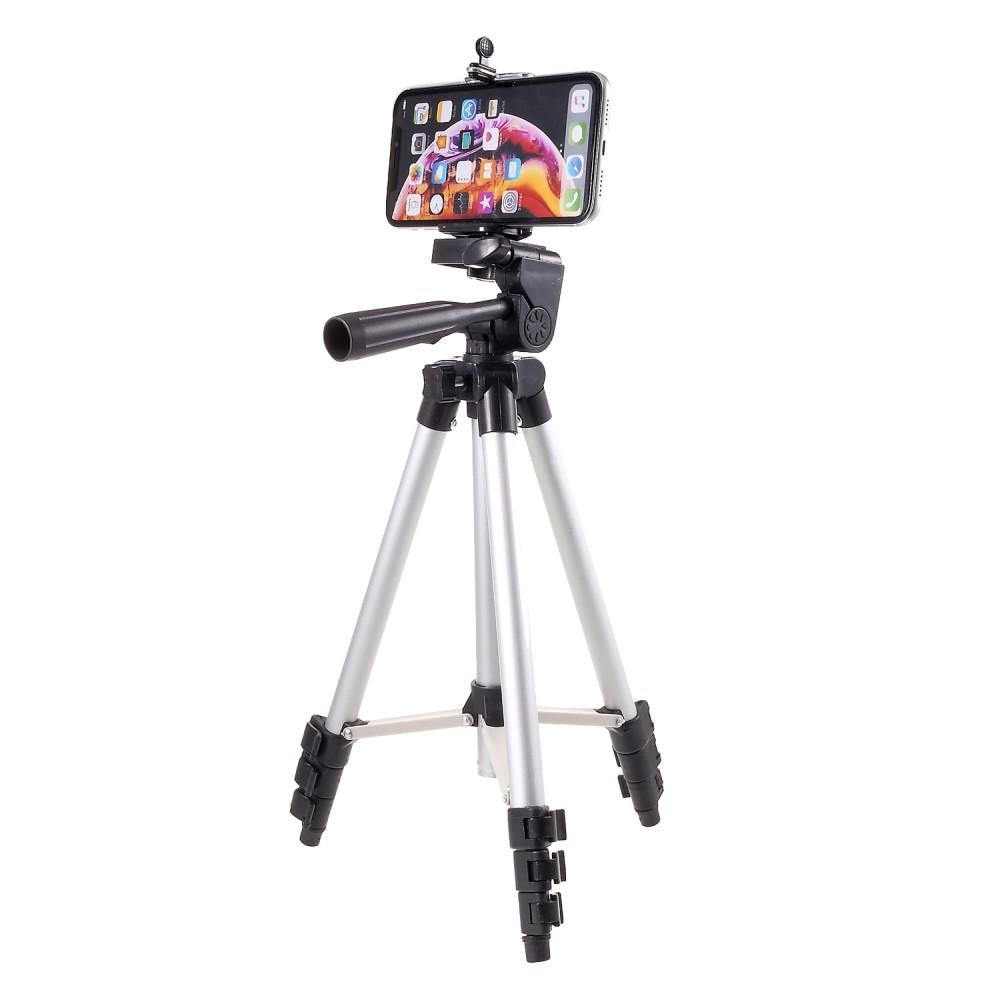 Premium Stativ Tripod för Smartphones silver