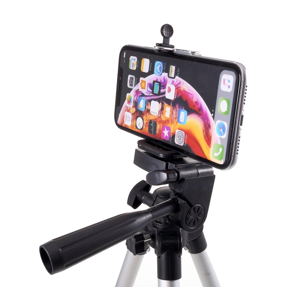 Premium Stativ Tripod för Smartphones silver