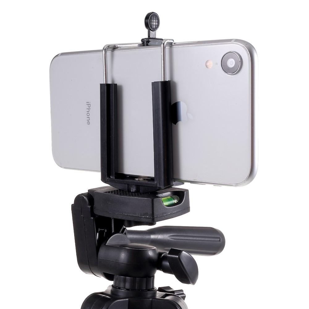 Premium Stativ Tripod för Smartphones silver