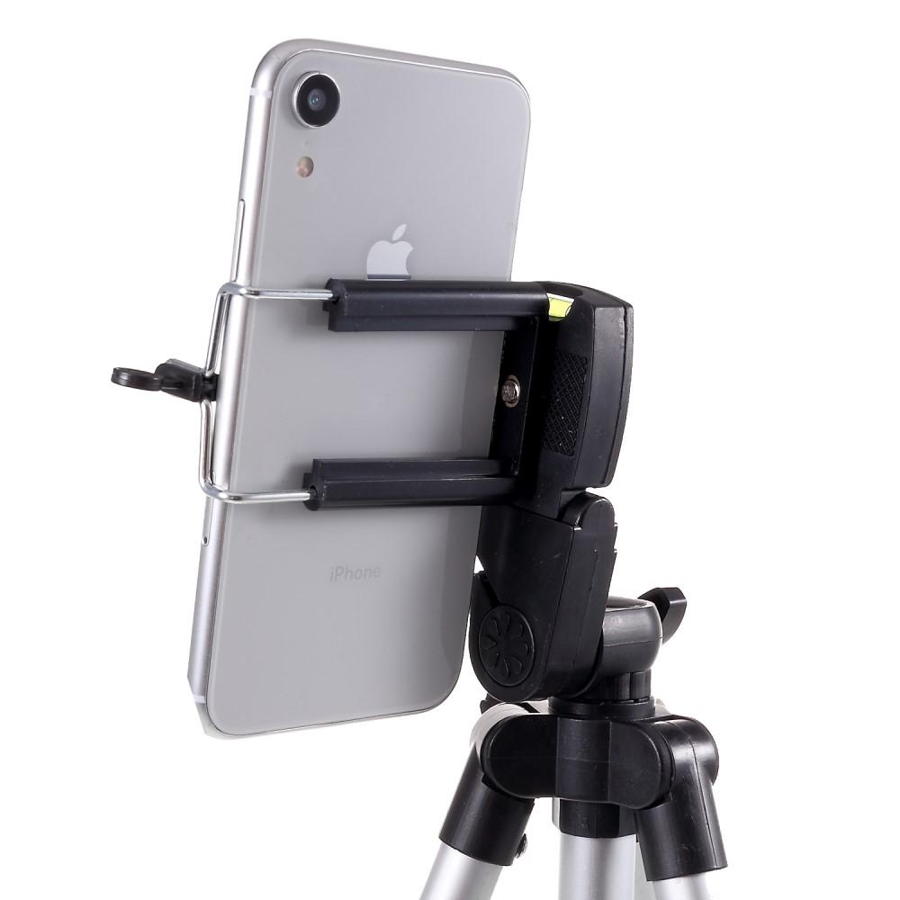 Premium Stativ Tripod för Smartphones silver