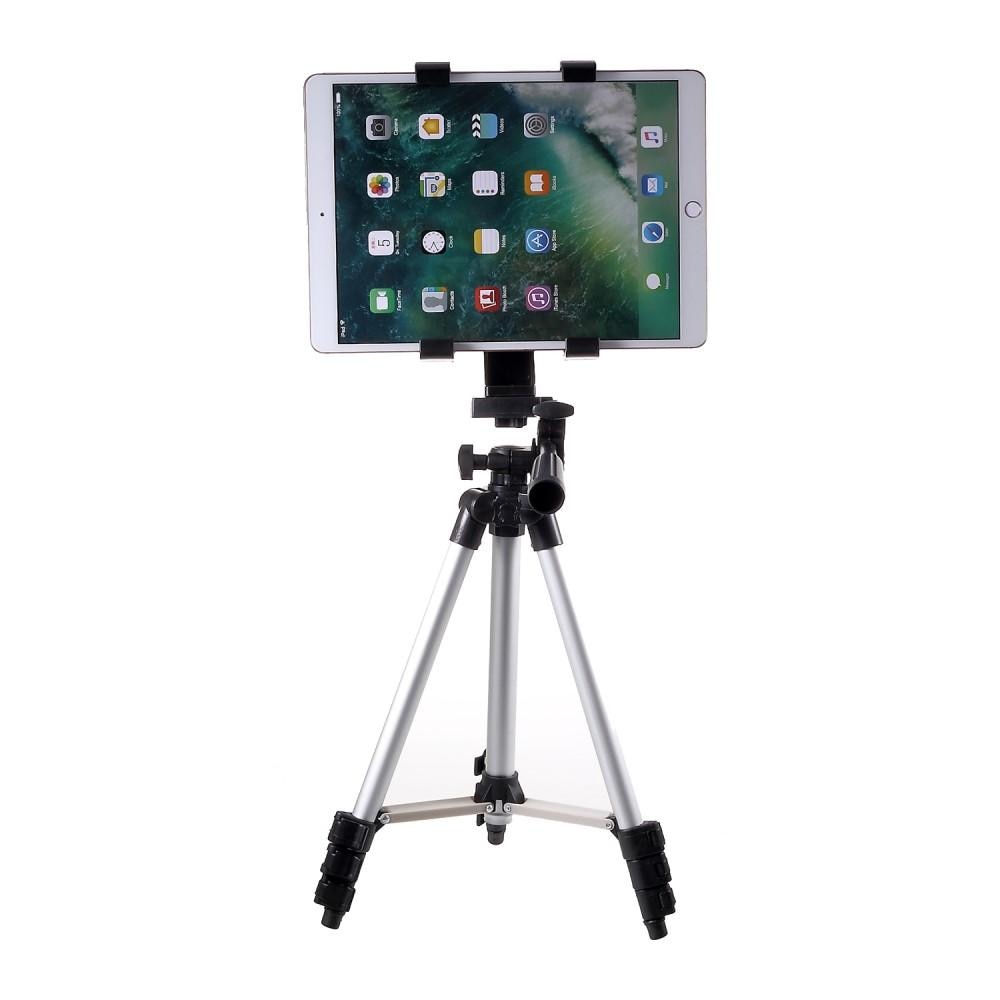 Premium Stativ Tripod för Surfplattor/iPad silver