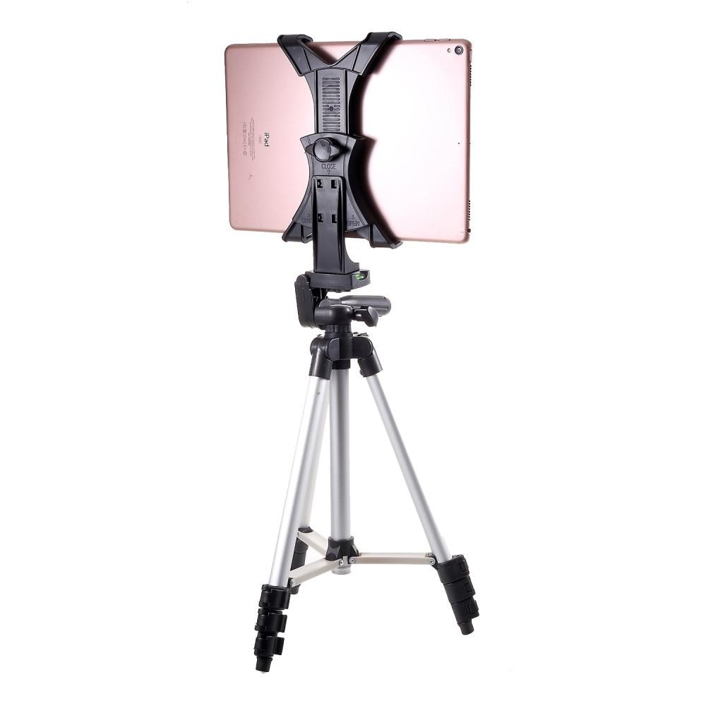 Premium Stativ Tripod för Surfplattor/iPad silver